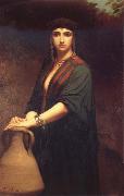Charles Landelle Peasant Woman painting